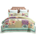 Three-piece Cotton Quilted Bedding Set