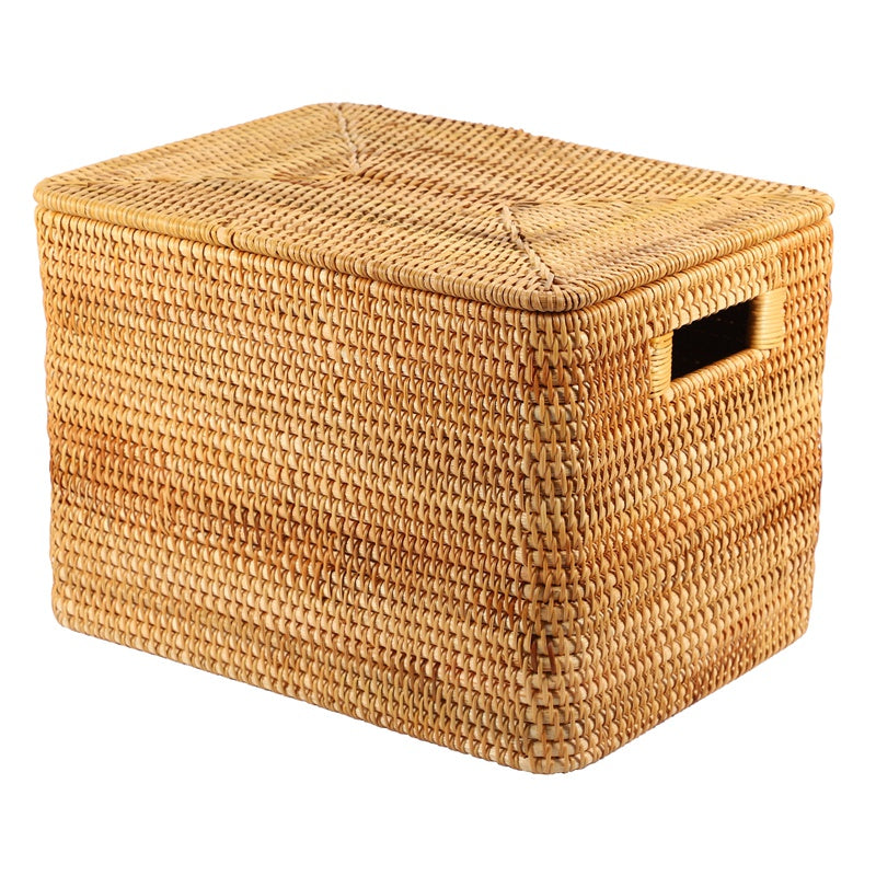 Handmade Rattan Storage Basket
