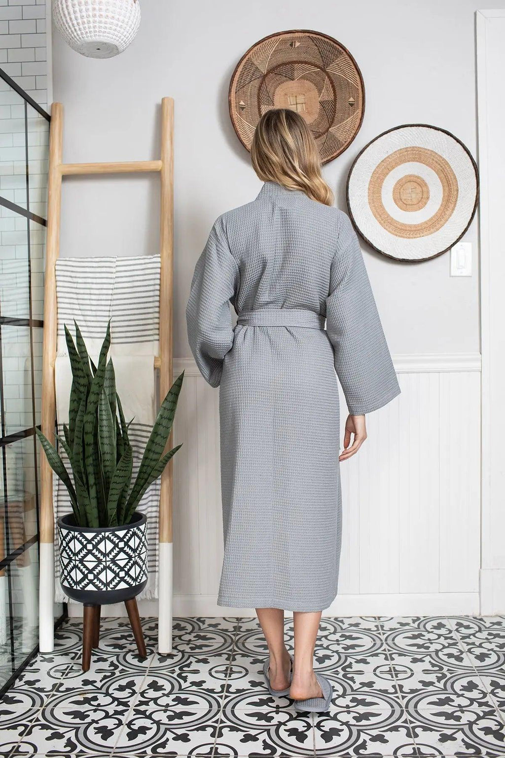Waffle Robe Womens – Lightweight, Quick-Dry