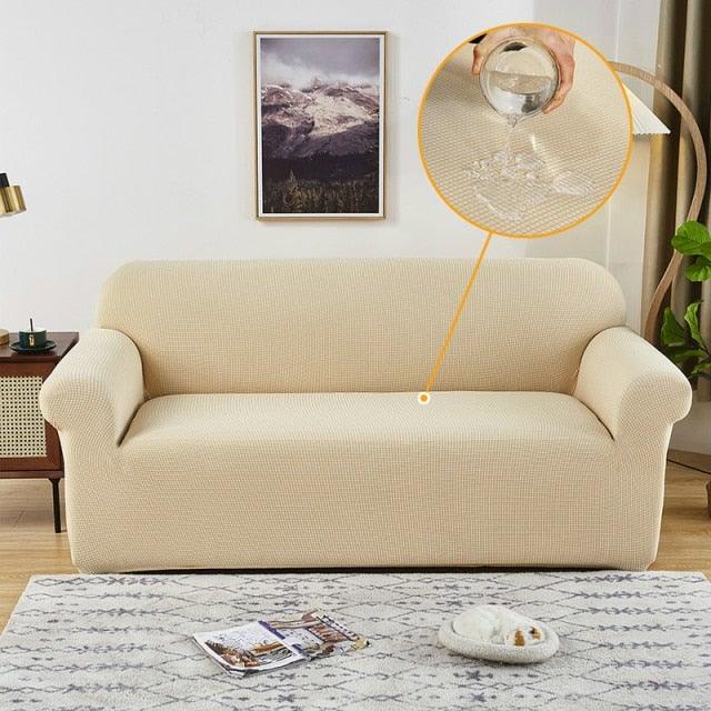 Elastic Waterproof Sofa Cover Stretch Sofa Covers Non-Slip Furniture Protector