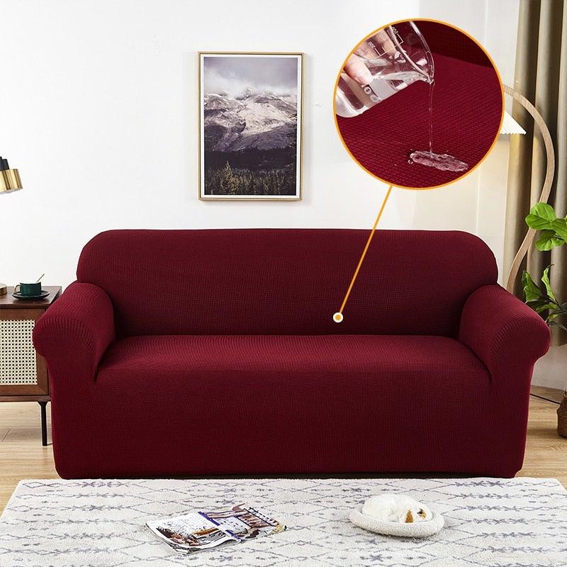 Elastic Waterproof Sofa Cover Stretch Sofa Covers Non-Slip Furniture Protector