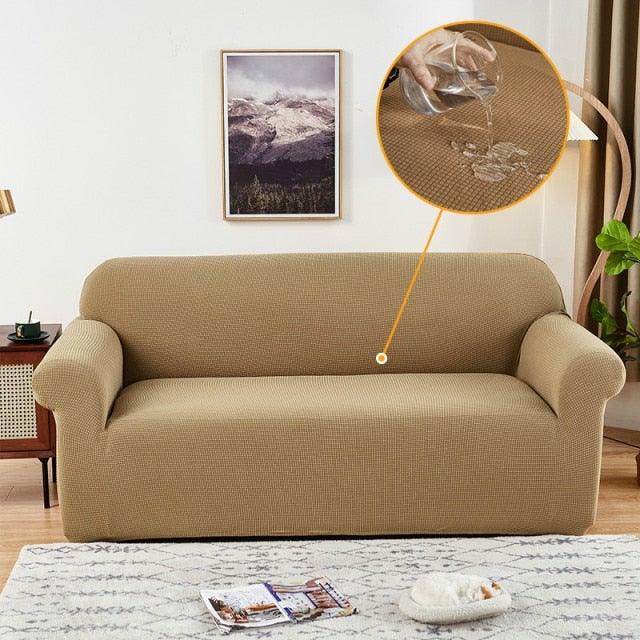 Elastic Waterproof Sofa Cover Stretch Sofa Covers Non-Slip Furniture Protector