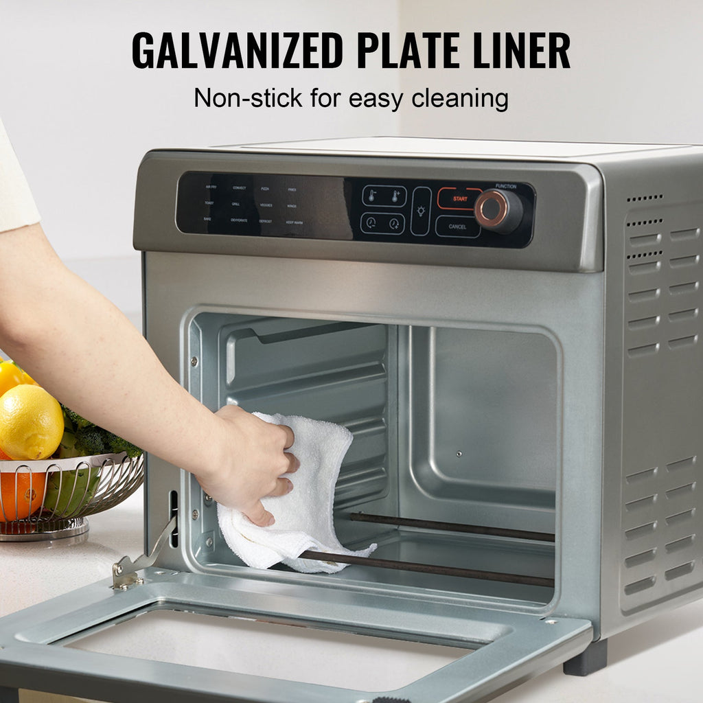12-IN-1 Air Fryer Toaster Oven, 25L Convection Oven