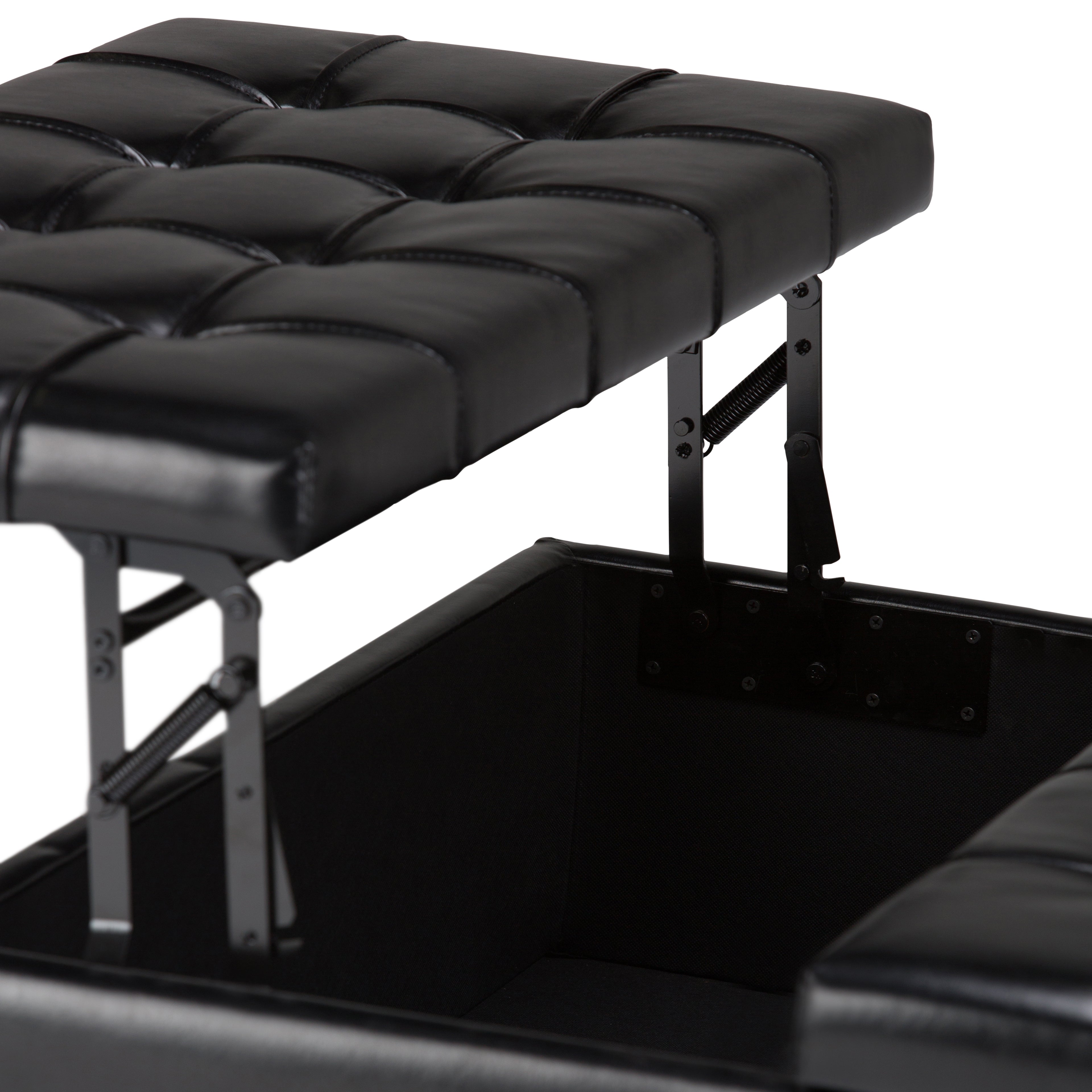 Harrison 36 Inch Wide Coffee Table Storage Ottoman