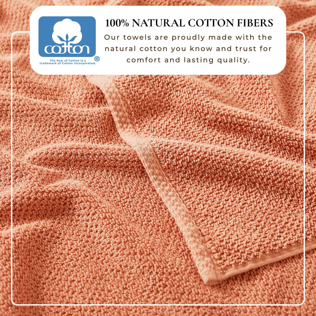 Cotton Textured Bath Towel Set - Acacia Collection