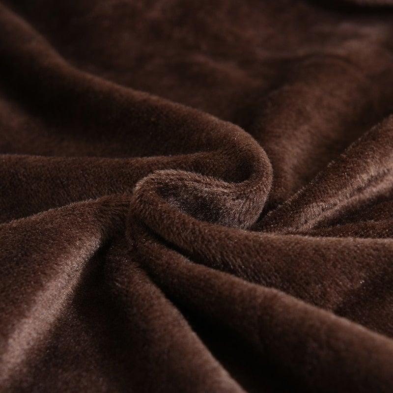High Quality Velvet Plush Sofa Cover for Living Room Sectional Couch Cover Stretch 1/2/3/4 Seater