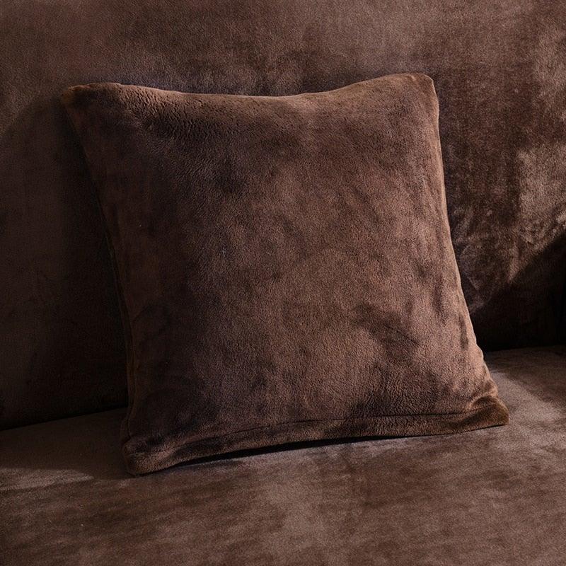 High Quality Velvet Plush Sofa Cover for Living Room Sectional Couch Cover Stretch 1/2/3/4 Seater
