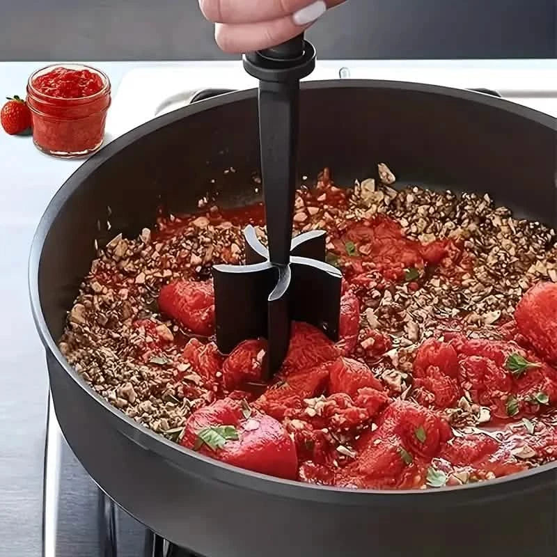 Ground Beef Masher Utensil Heat Resistant Non-Stick