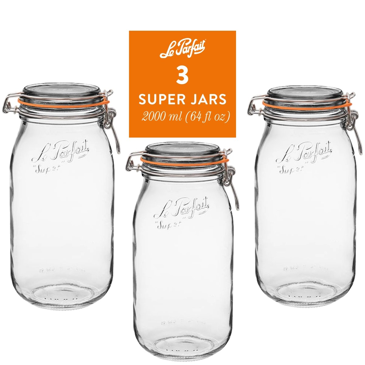 Super Jars for Everyday Preservation and Storage