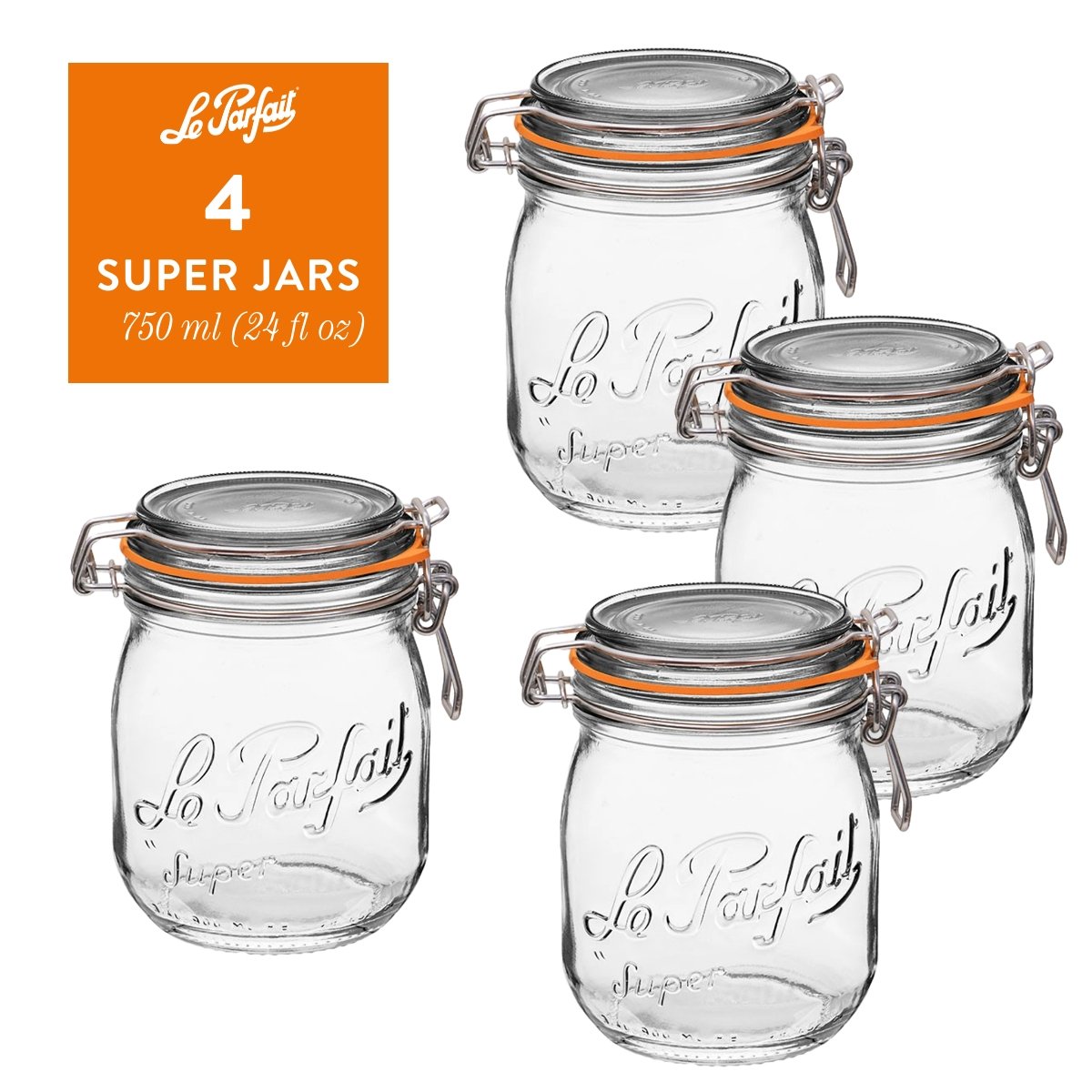 Super Jars for Everyday Preservation and Storage