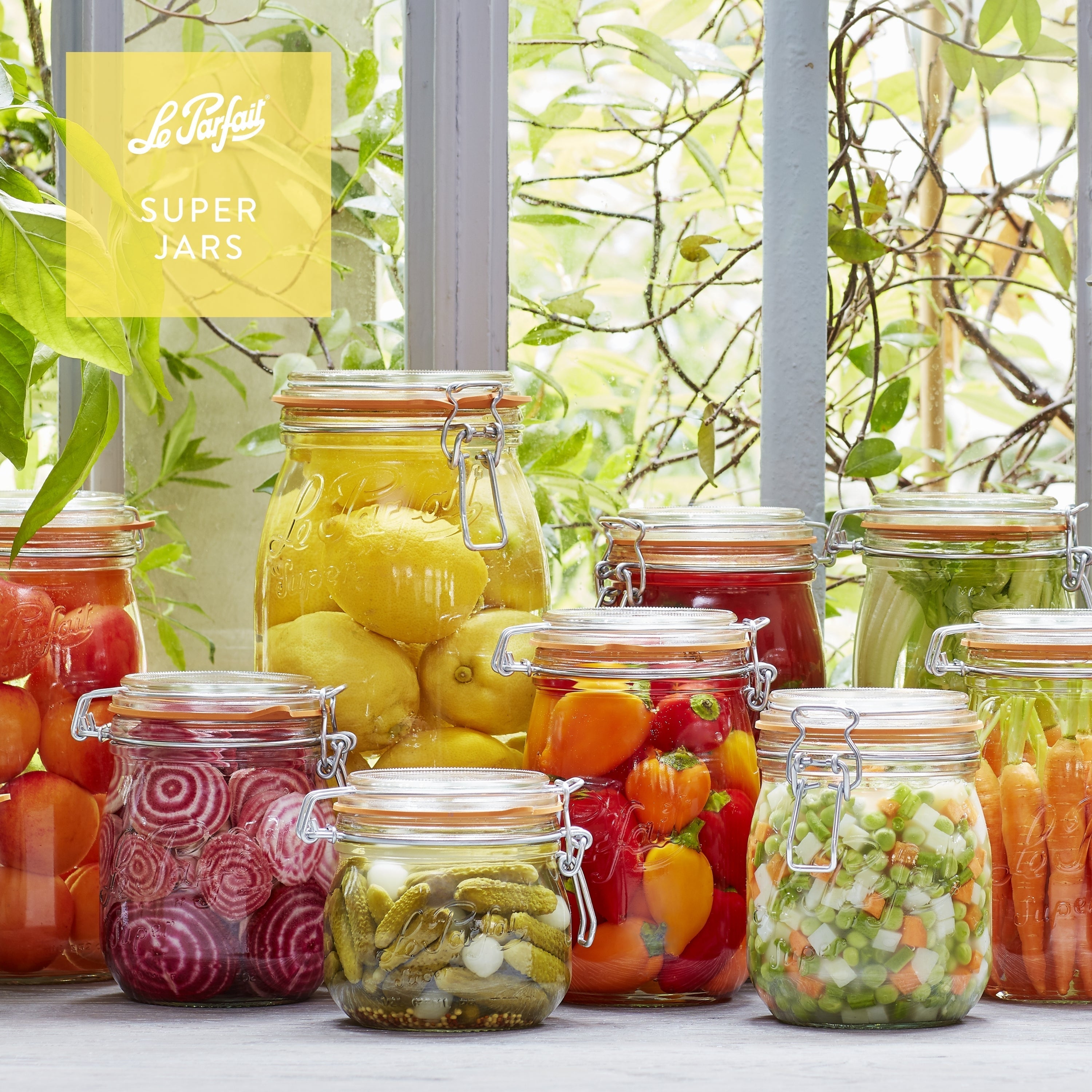 Super Jars for Everyday Preservation and Storage