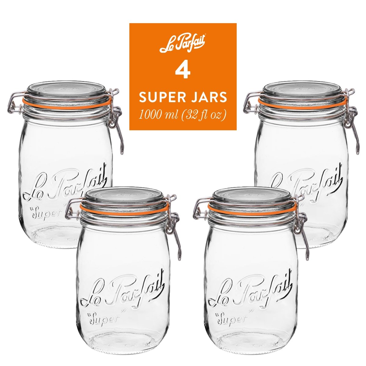 Super Jars for Everyday Preservation and Storage