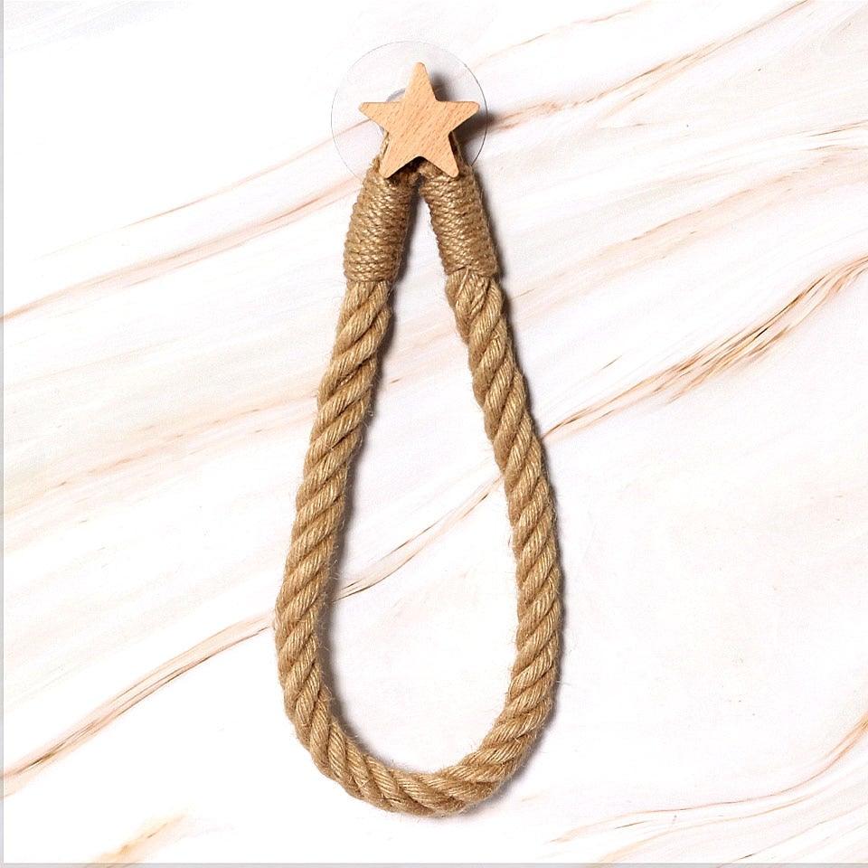 Many Styles Napkin Holders, Towel Dispenser, Hanging Rope Wooden Toilet Paper Holder