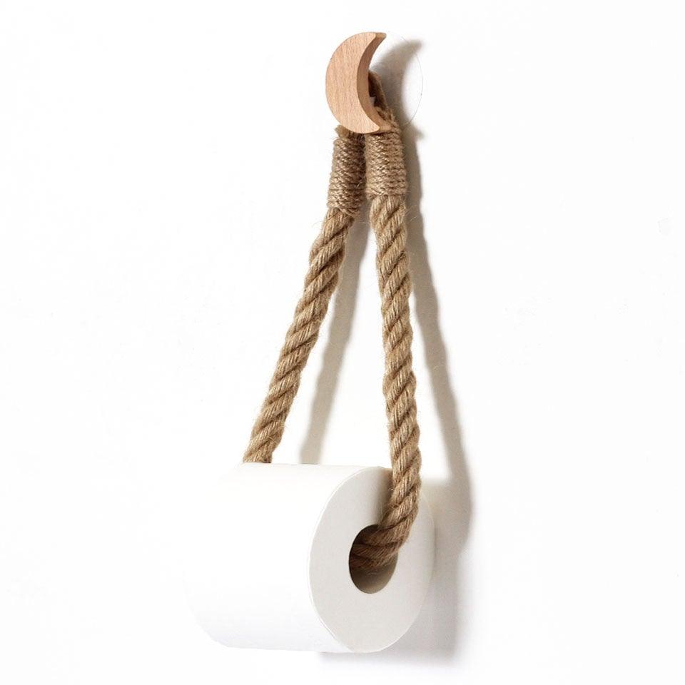 Many Styles Napkin Holders, Towel Dispenser, Hanging Rope Wooden Toilet Paper Holder