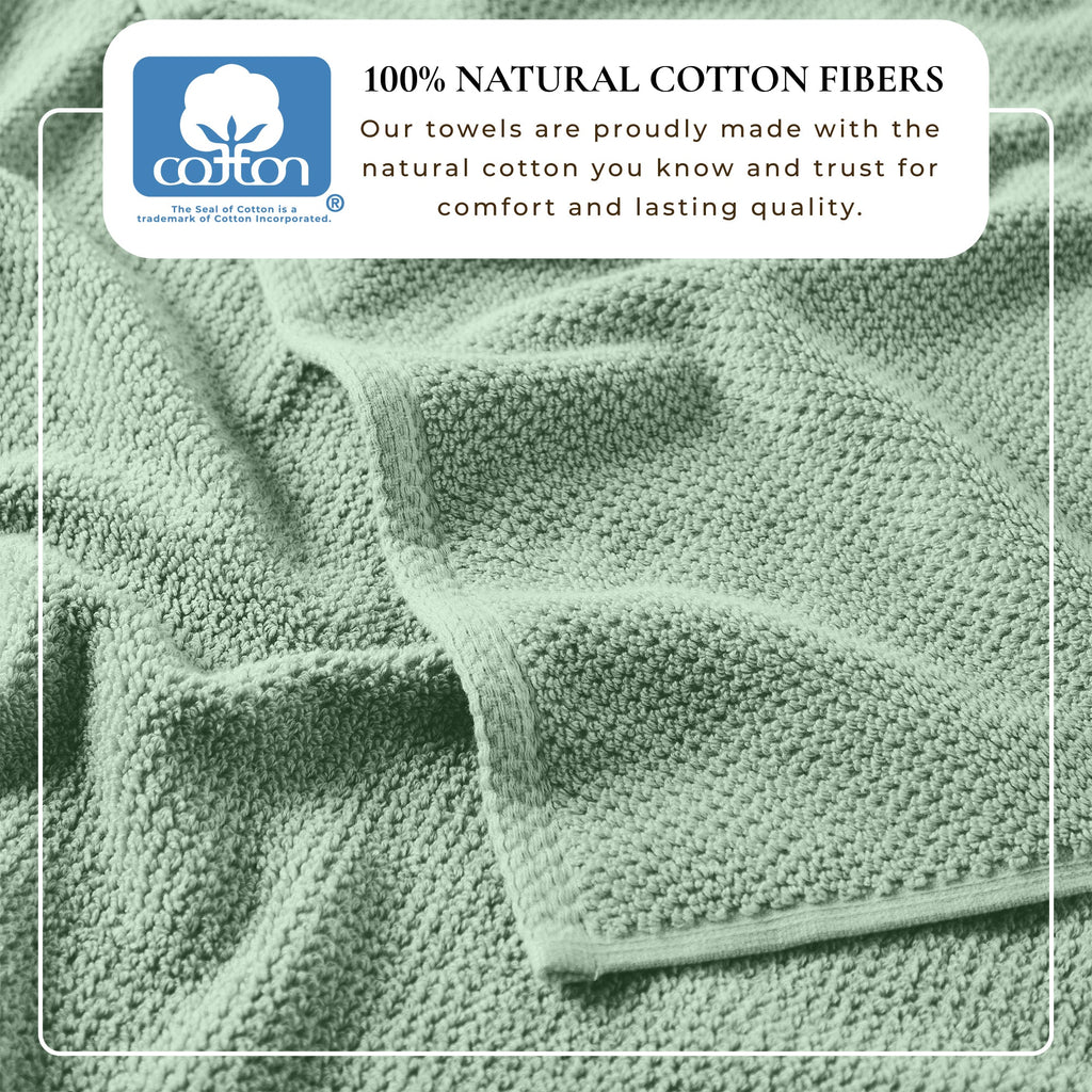 Cotton Textured Bath Towel Set - Acacia Collection