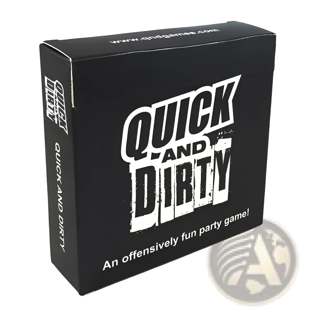 Quick and Dirty Party Card Game for Adults 17 Plus