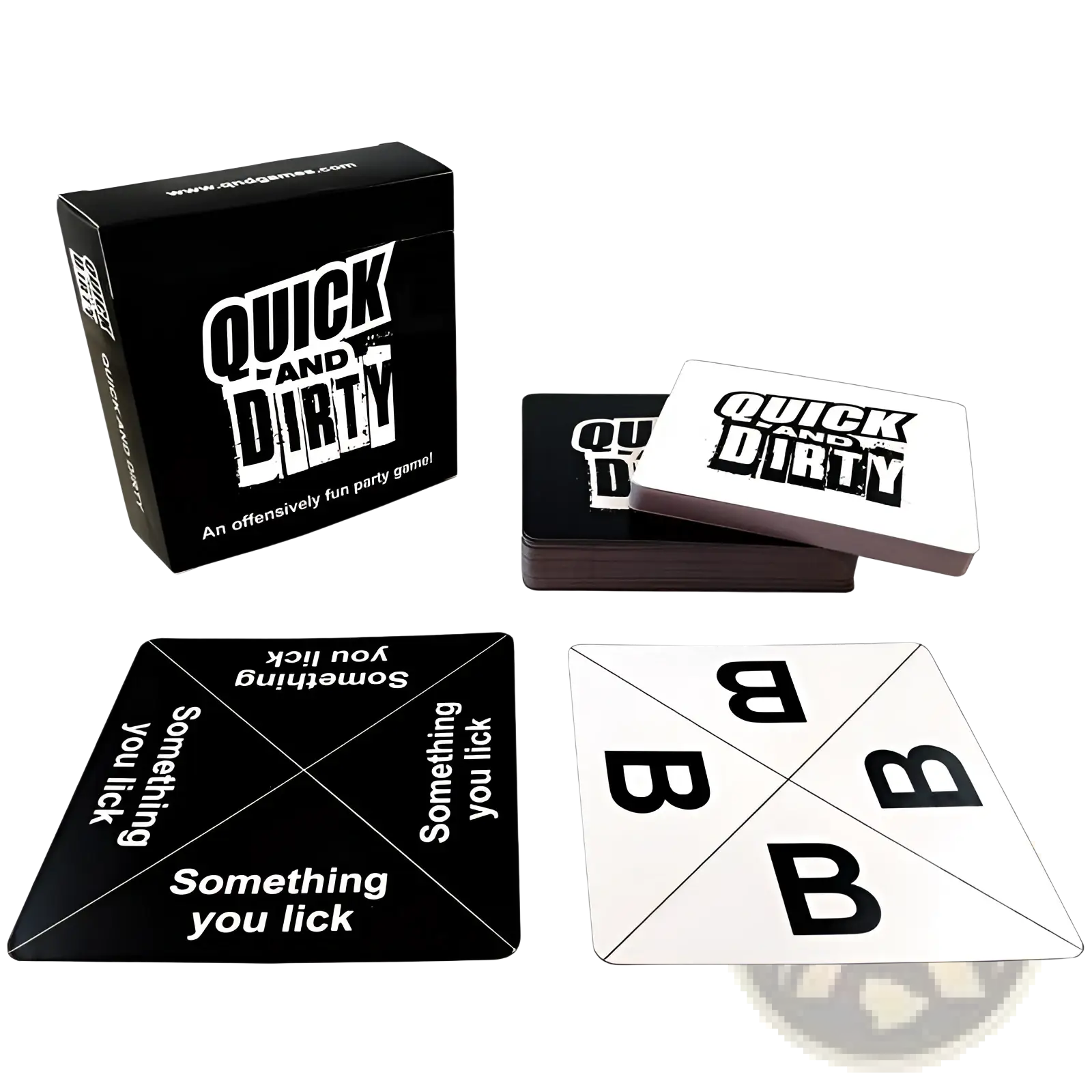 Quick and Dirty Party Card Game for Adults 17 Plus