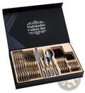 Stainless Steel Cutlery Set 24 Piece Gift Box Mirror Finish
