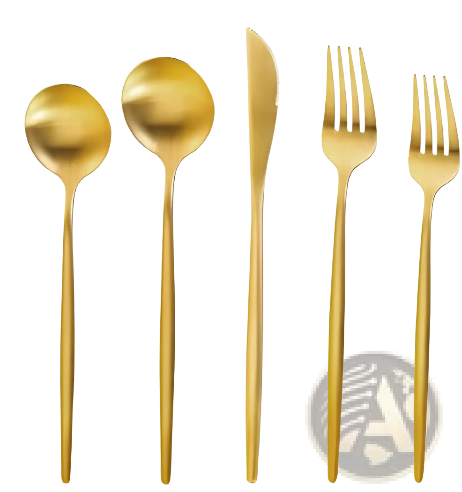 Stainless Steel Matte Cutlery Set Minimalist Flatware
