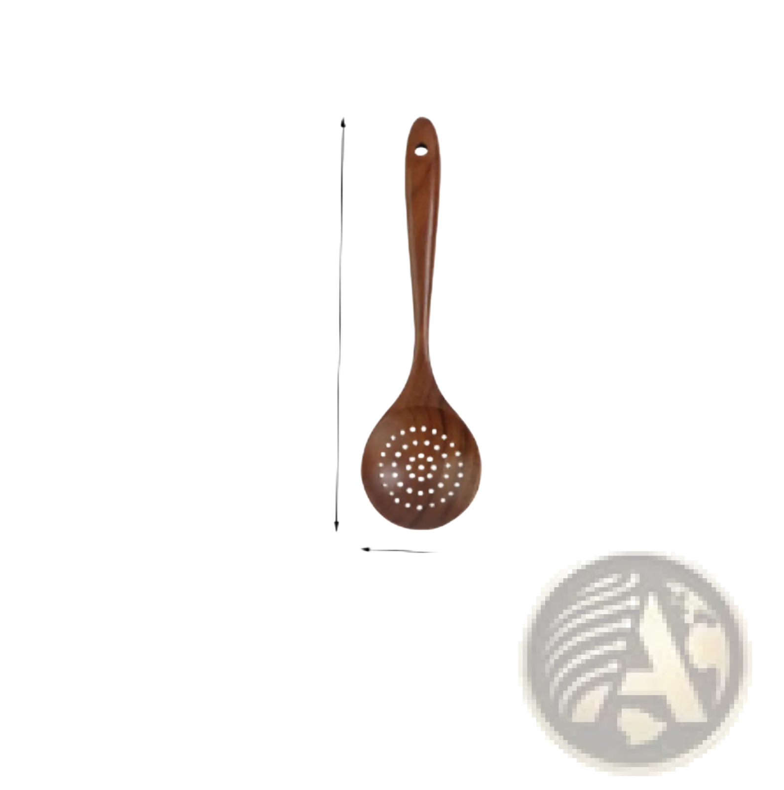 Teak Wood Cooking Utensil Set 4 Piece Kitchen Tools