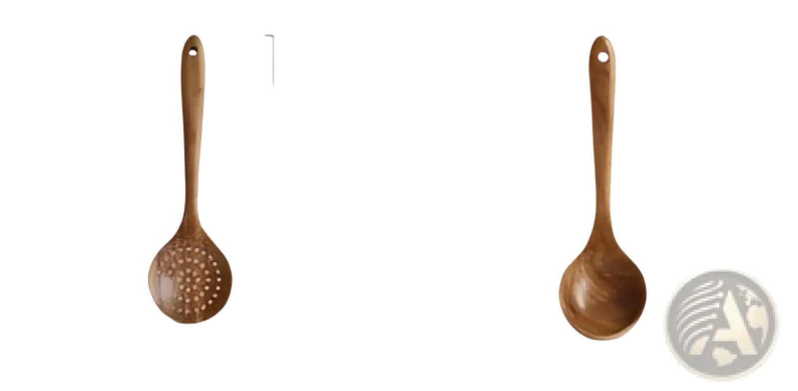 Teak Wood Cooking Utensil Set 4 Piece Kitchen Tools