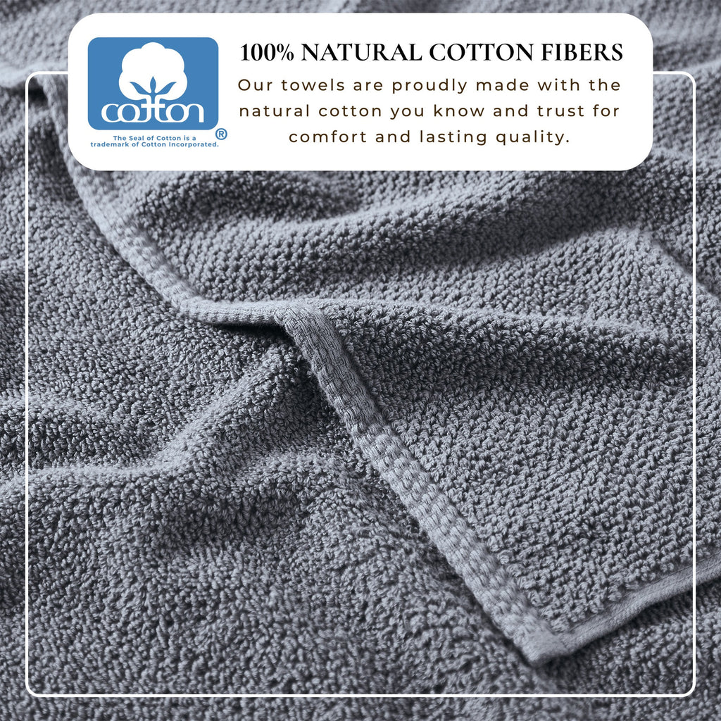 Cotton Textured Bath Towel Set - Acacia Collection