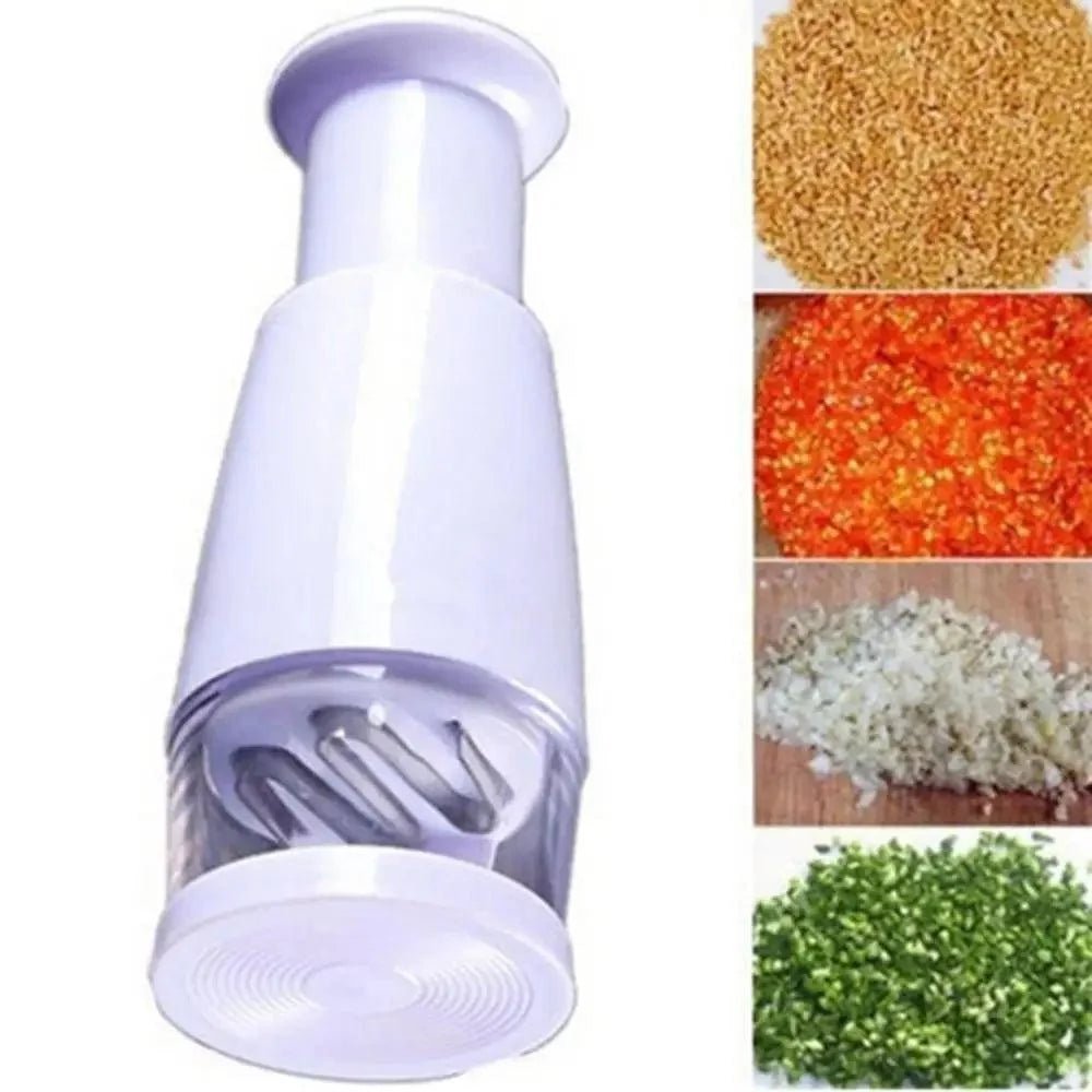 Pressing Food Chopper Cutter Vegetable Tool Easy Use