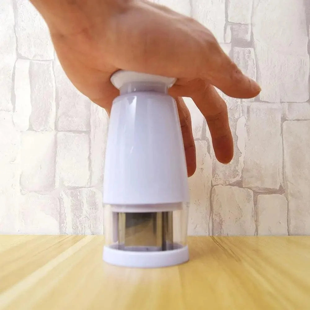 Pressing Food Chopper Cutter Vegetable Tool Easy Use