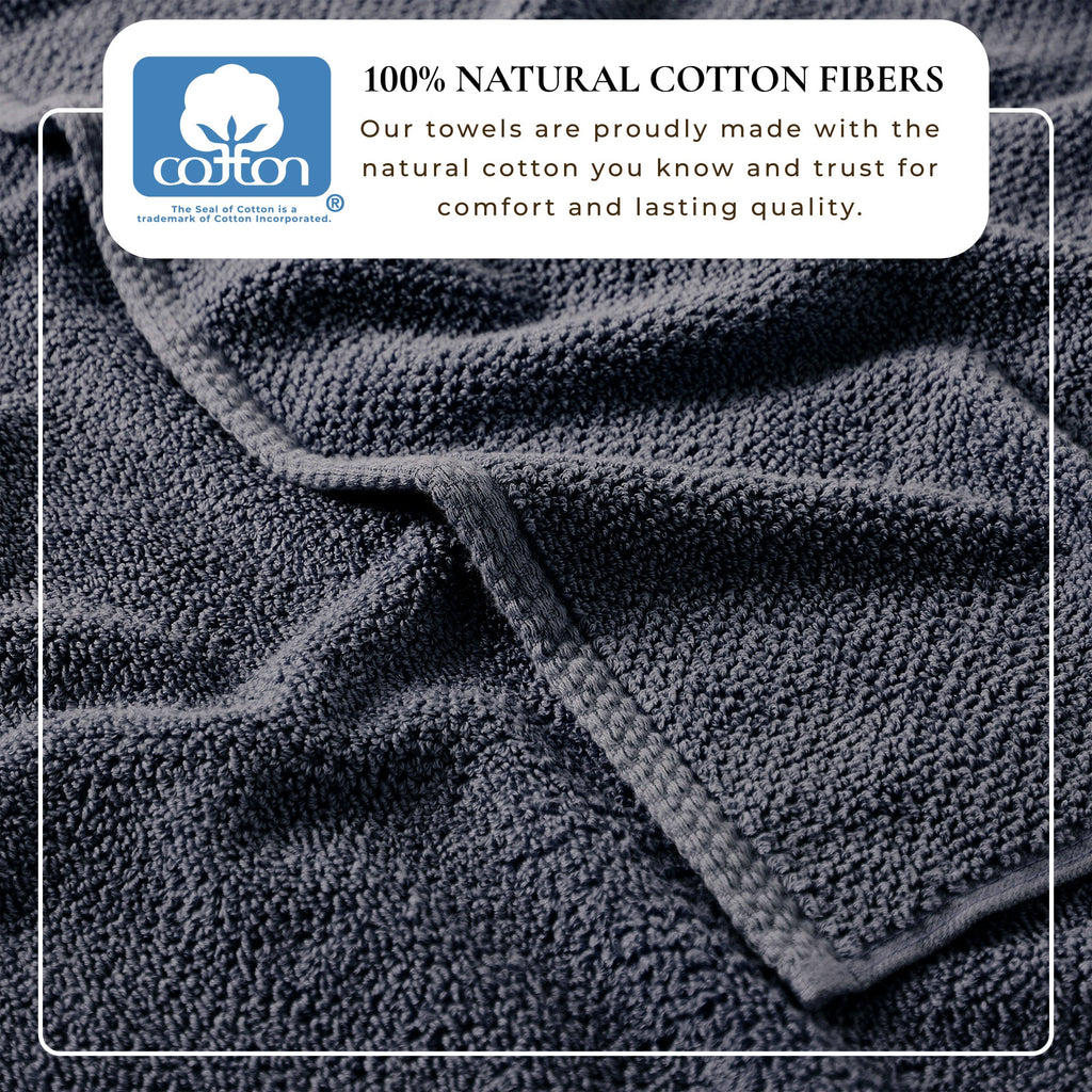 Cotton Textured Bath Towel Set - Acacia Collection
