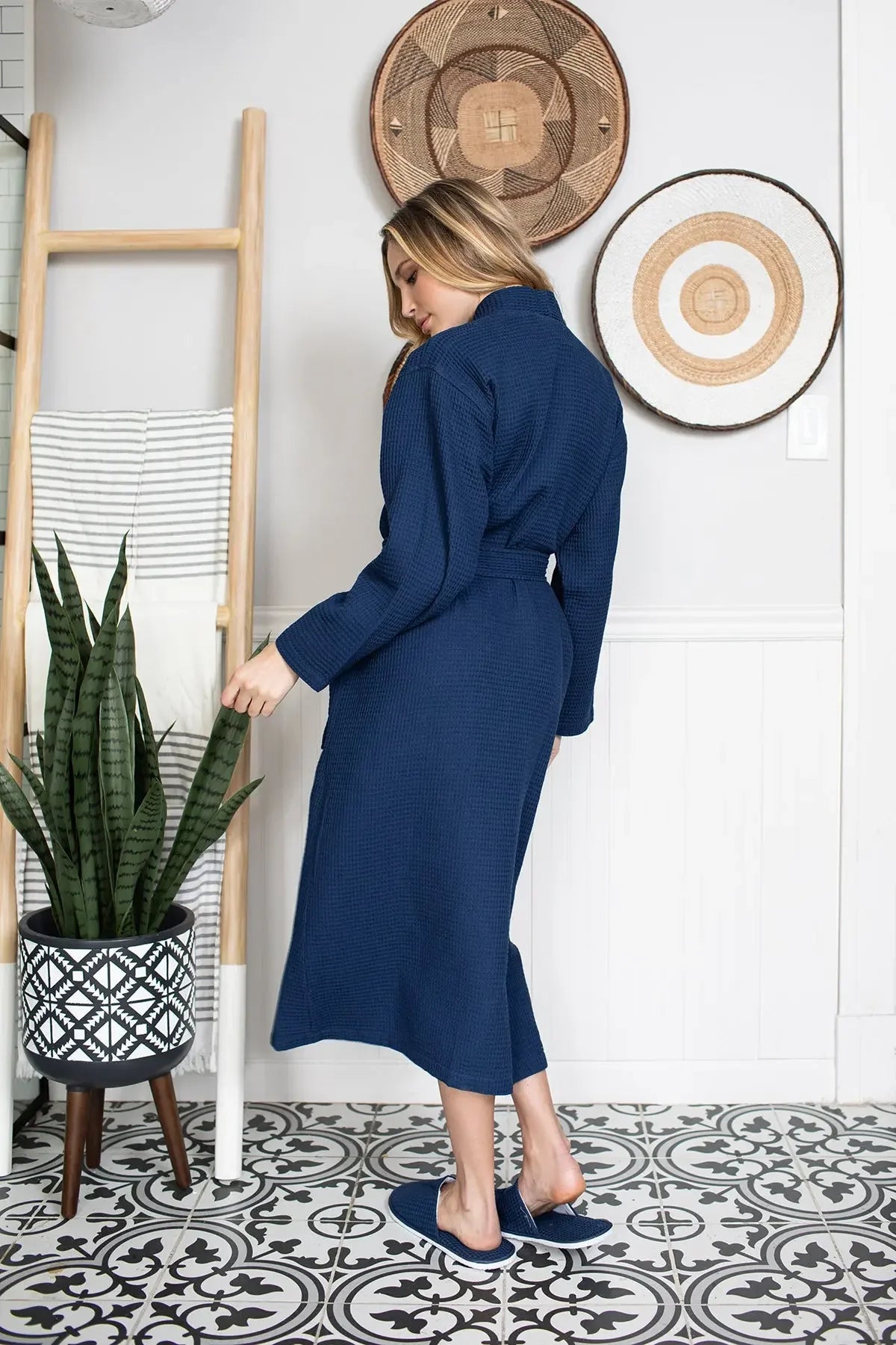 Waffle Robe Womens – Lightweight, Quick-Dry
